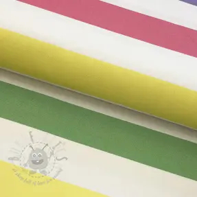 Sisustuskangas Stripes multicolour design C