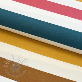 Sisustuskangas Stripes multicolour design B
