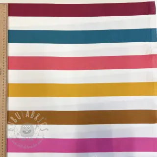 Sisustuskangas Stripes multicolour design B