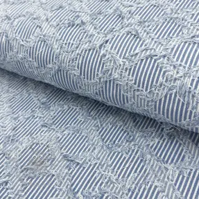 JEANS DENIM Ruffle stripes design Ja