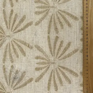 Viskoosi pellavalla Desert flowers design A