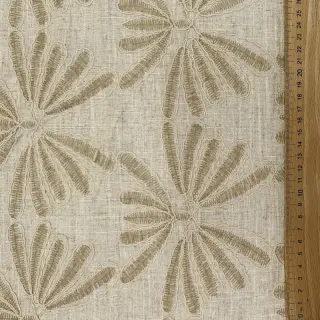Viskóza s ľanom Desert flowers design A