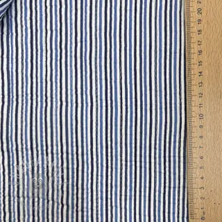 Puuvillakangas QUILT Gange indigo