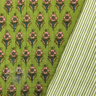 Puuvillakangas QUILT Gange vert