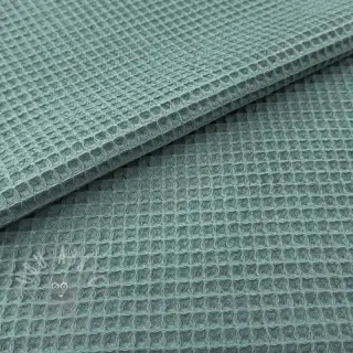 Puuvilla vohvelisidoksella cyan