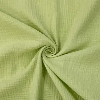 Dvojitá gázovina/mušelín soft green