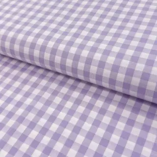 Bavlnená látka Check lilac