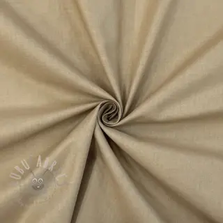 Puuvillapopliini dark beige