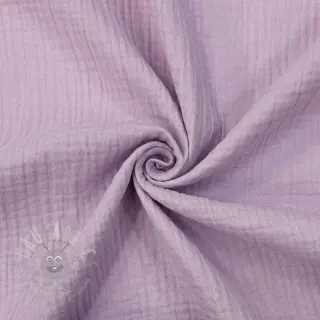 Kaksinkertainen harsokangas/musliini soft lilac